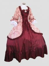 Deluxe Ladies 18th Century Marie Antoinette Masked Ball Costume Size 12 - 14